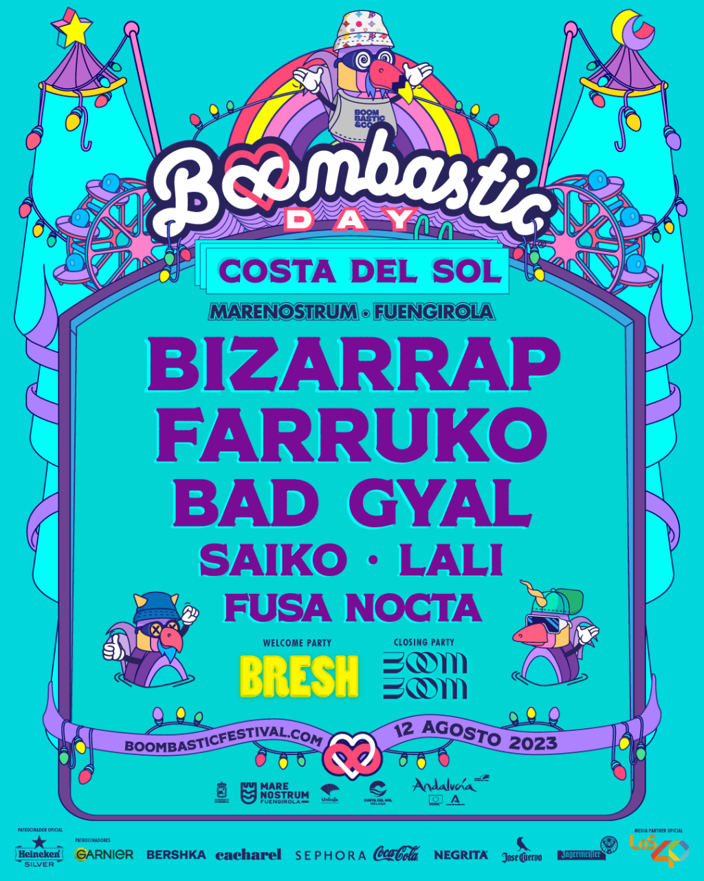 Vuelve el festival Boombastic Day Costa del Sol a Málaga